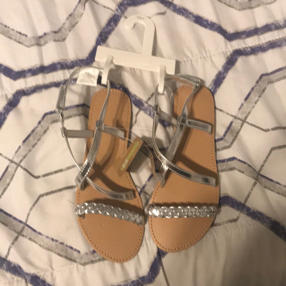 Sliver sandals